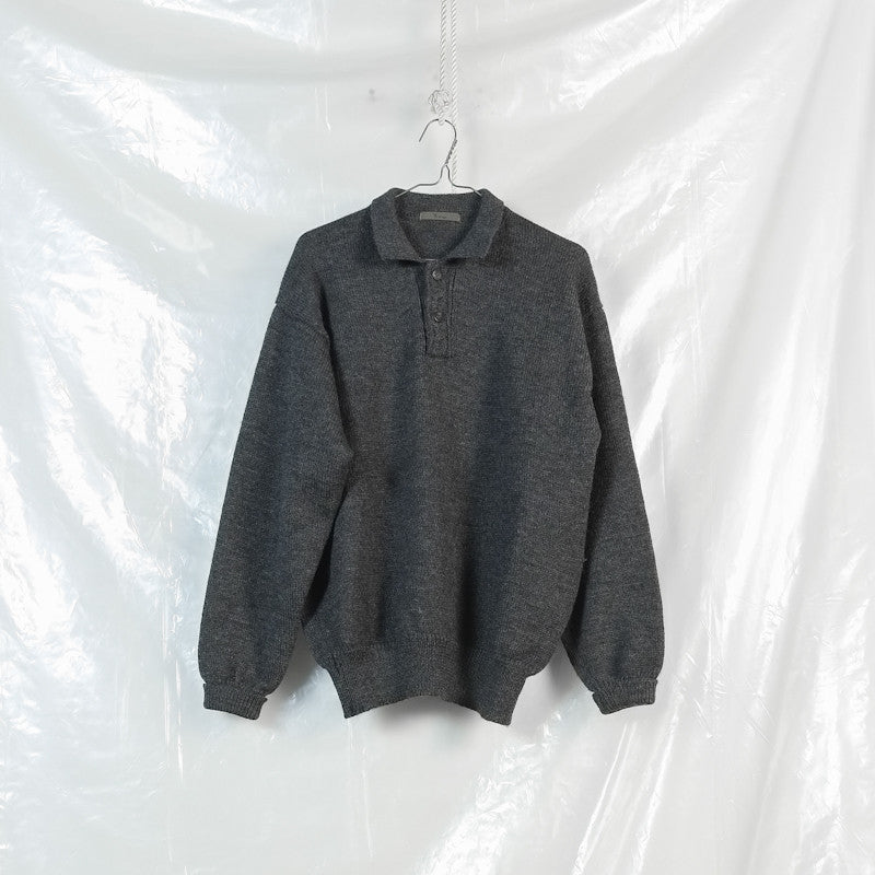 Y's for Men Yohji Yamamoto longsleeve polo jumper – Filter store