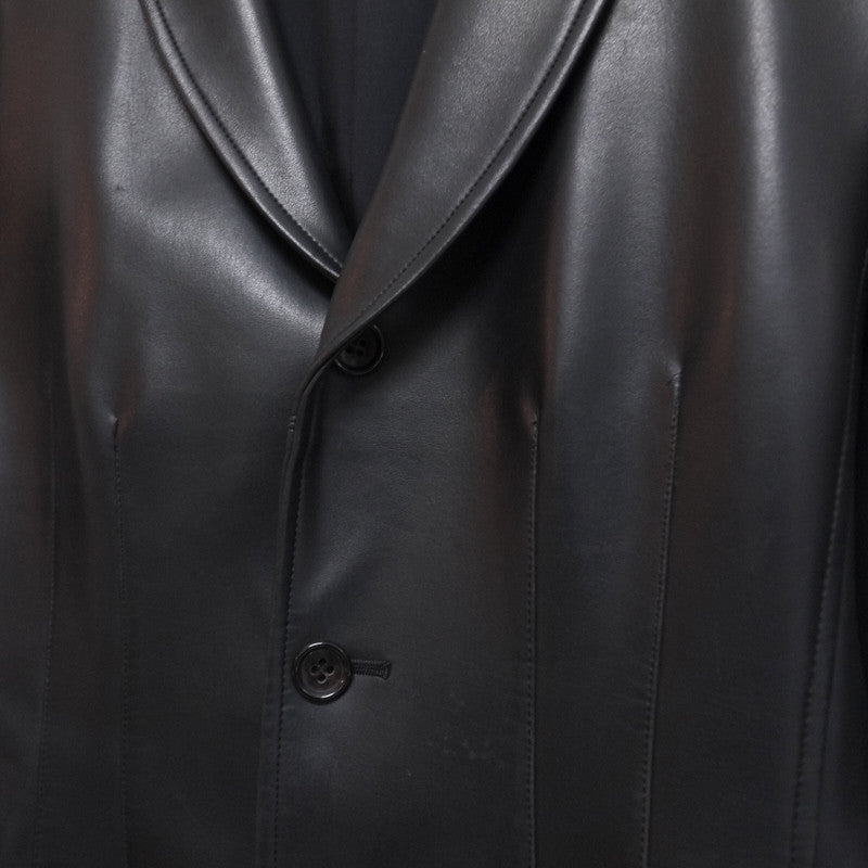 vinyl leather coat