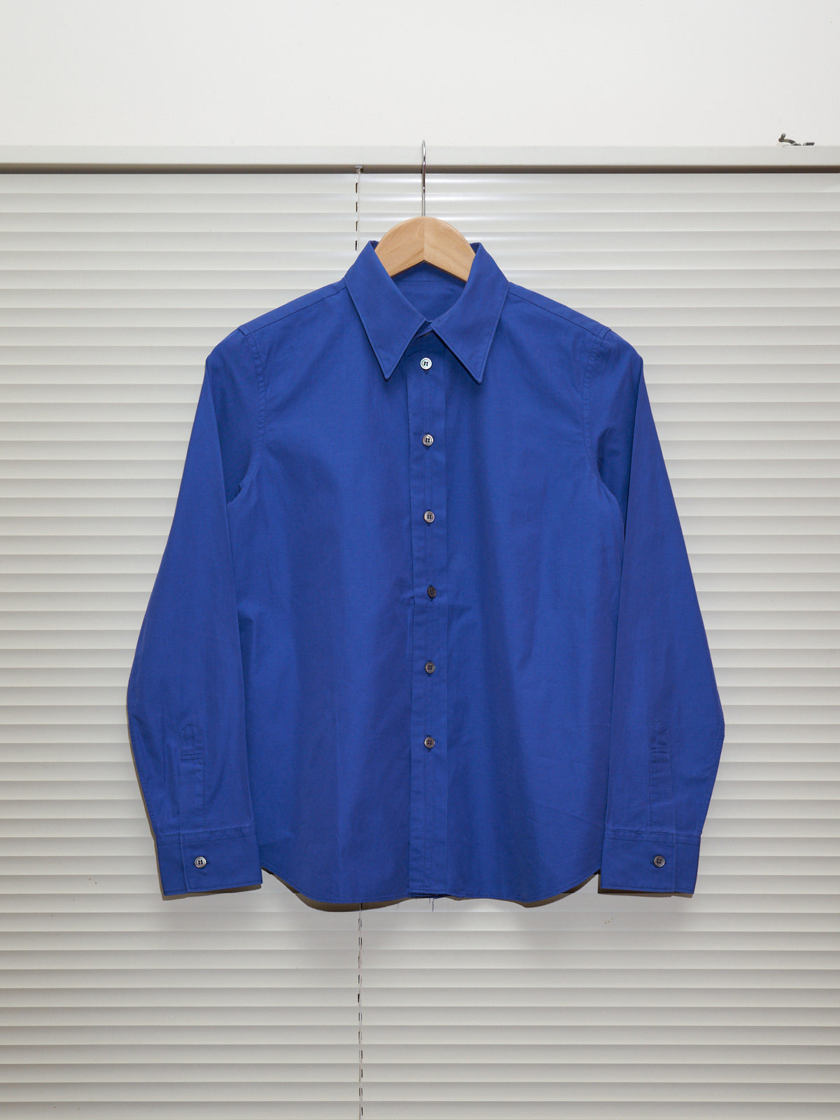 Masaki Matsushima 1990s blue cotton shirt - womens S M