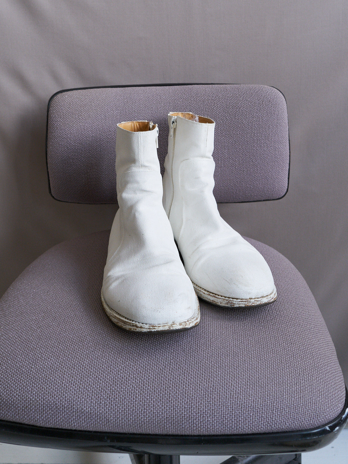Margiela painted boots top