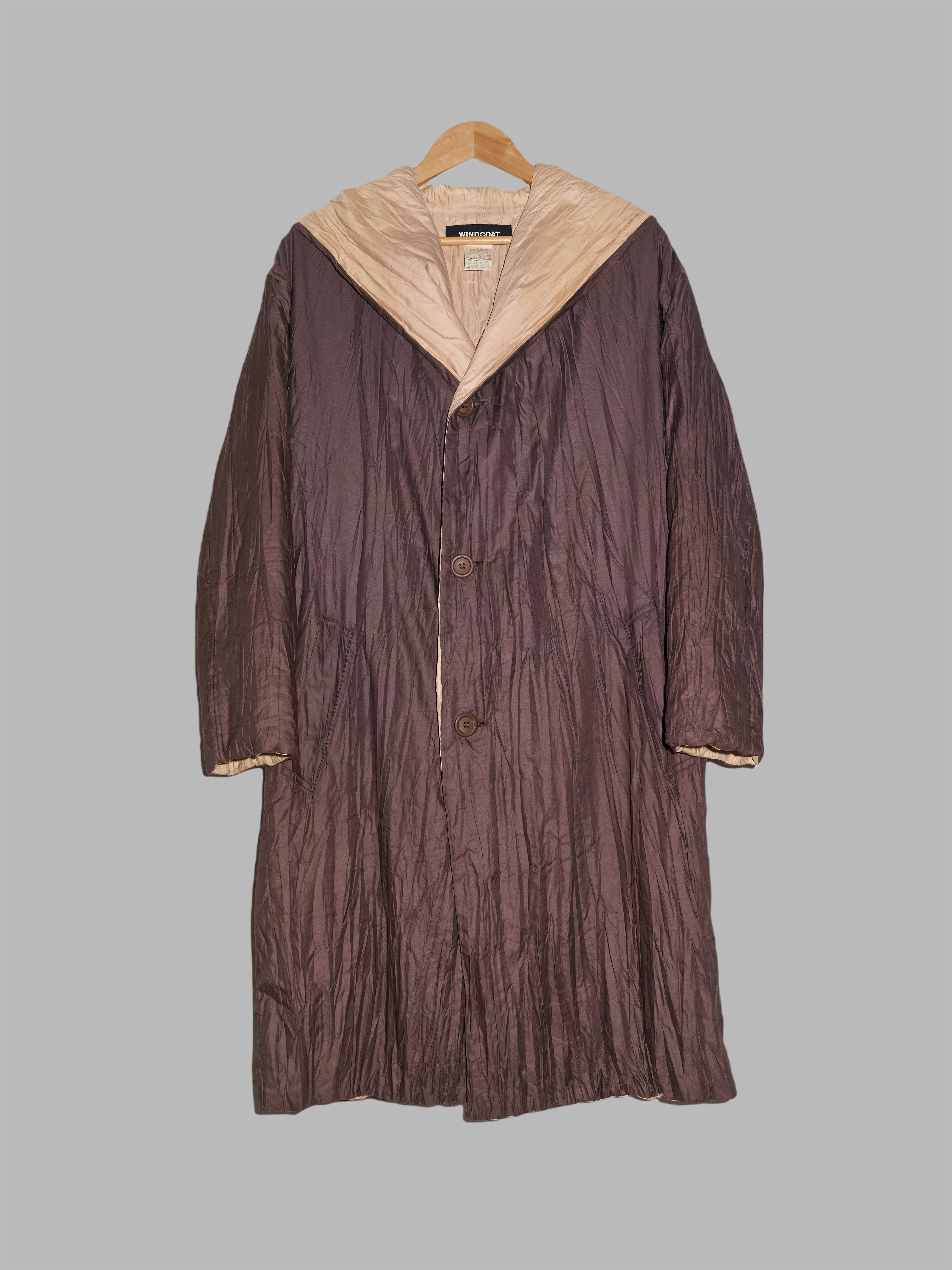 2000’s ISSEY MIYAKE WINDCOAT WIND COAT Coat Black – ISSEY MIYAKE EU
