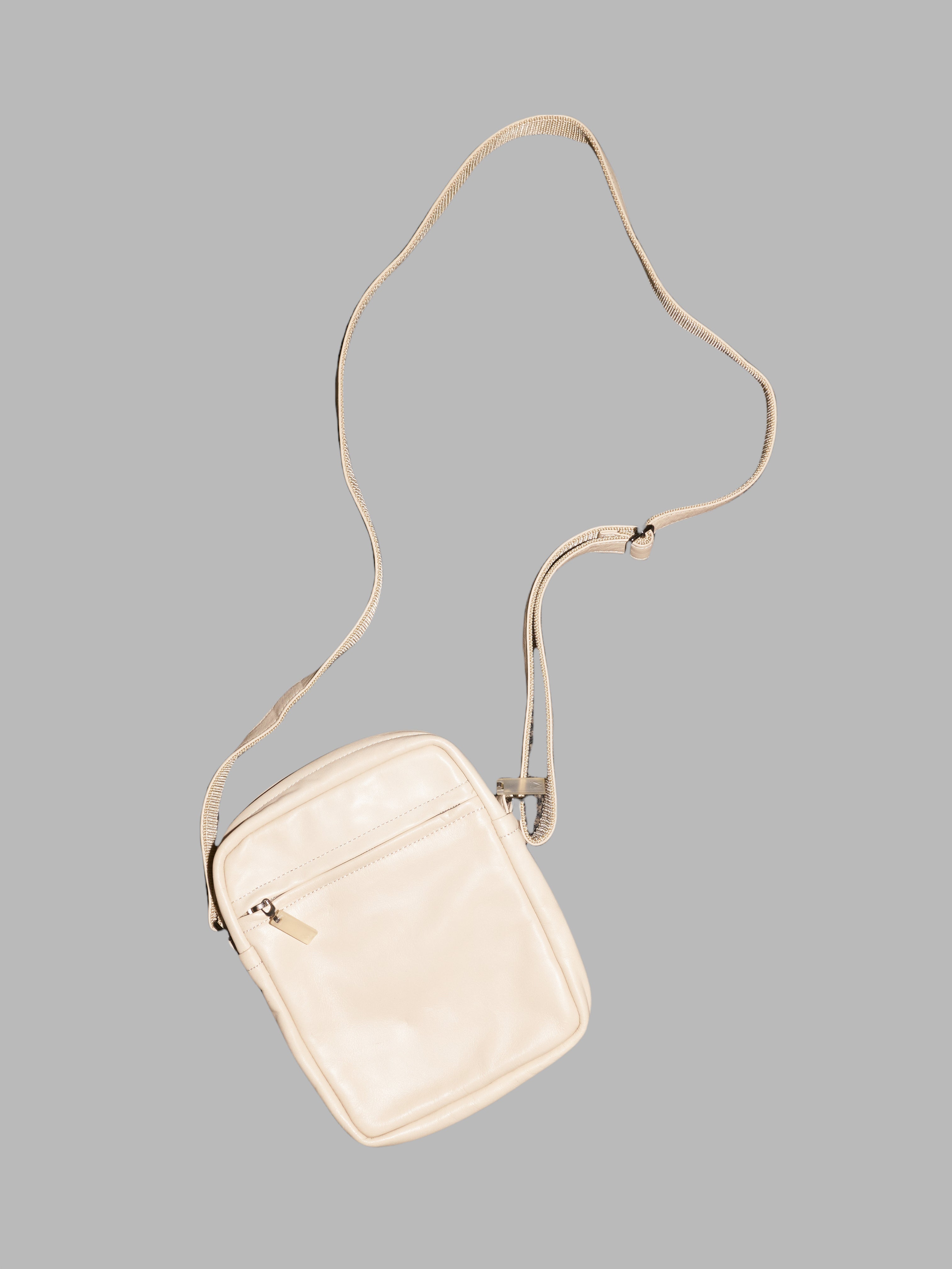 Masaki Matsushima Homme cream leather shoulder bag – Filter store