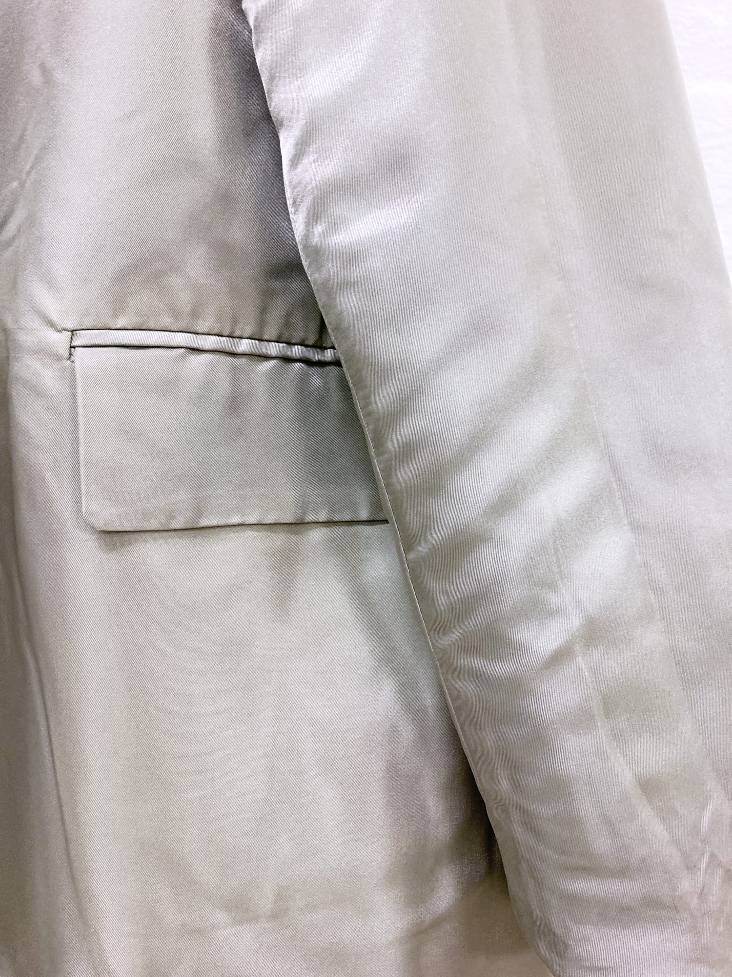 I Wish Y's Bis Yohji Yamamoto 1990s reversible black silver wool