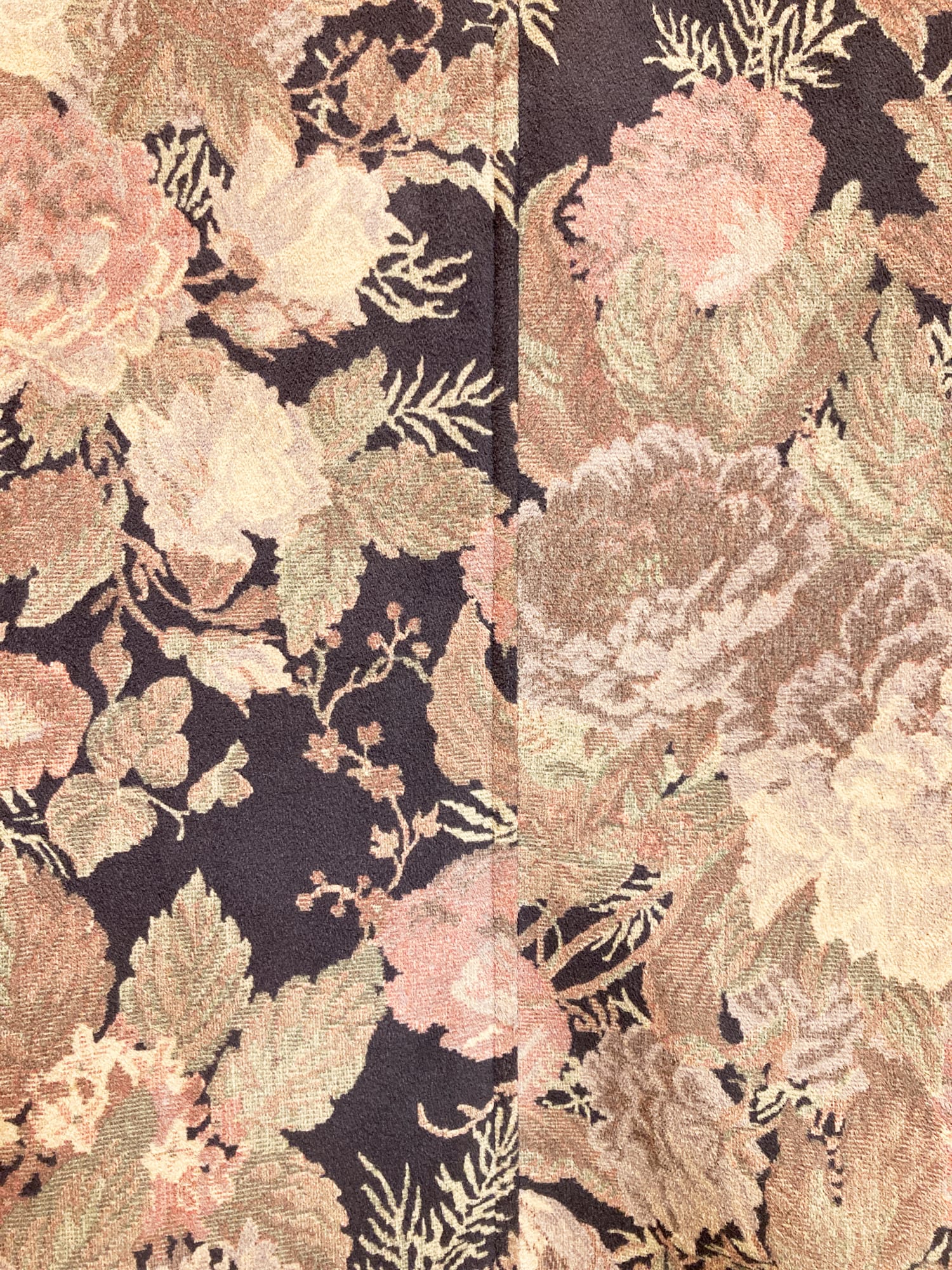 Yoichi Nagasawa 1990s gobelin floral pattern five button coat - size 38 S