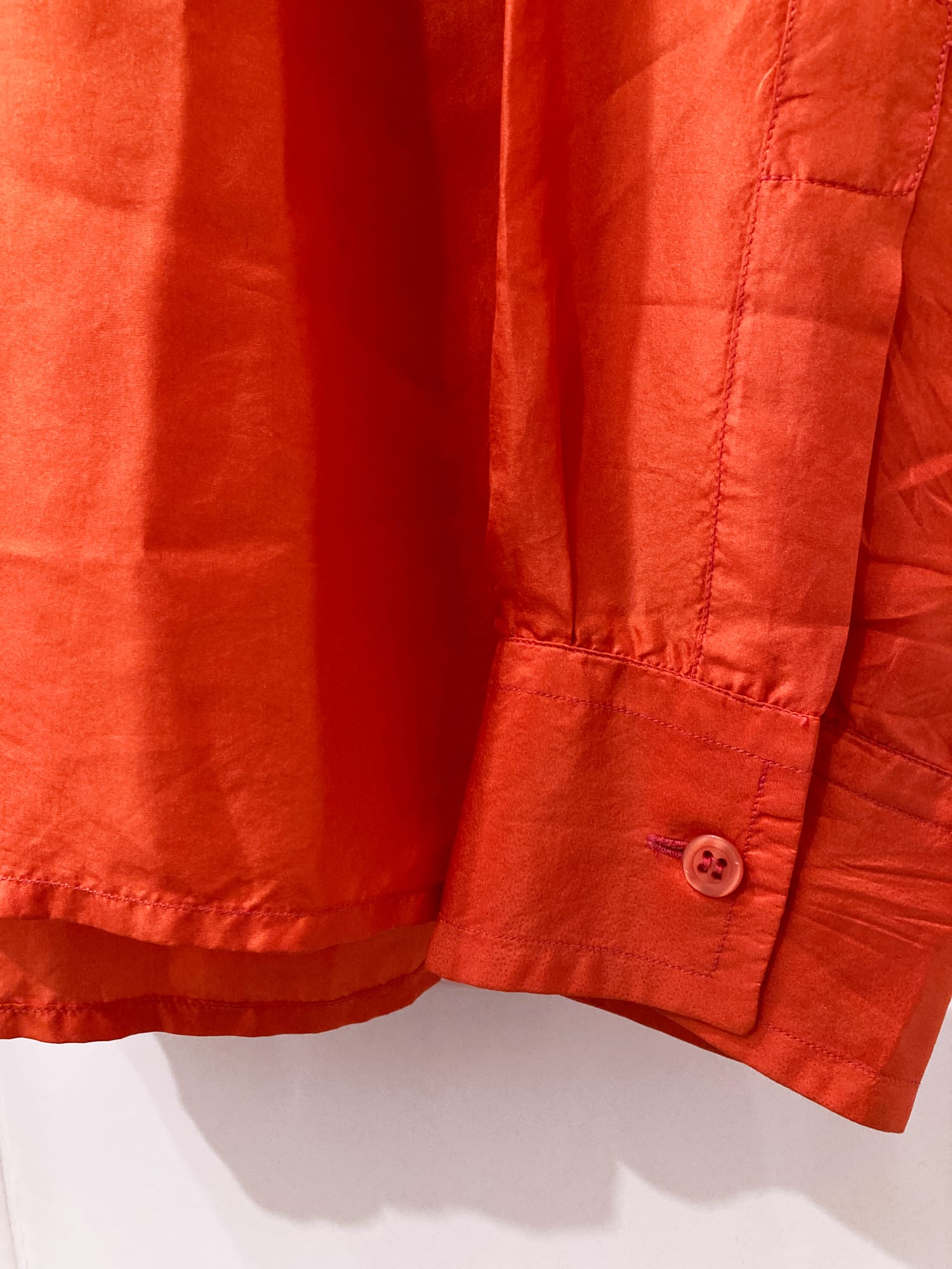 Dirk Bikkembergs 1990s 2000s red silk shirt – Filter store