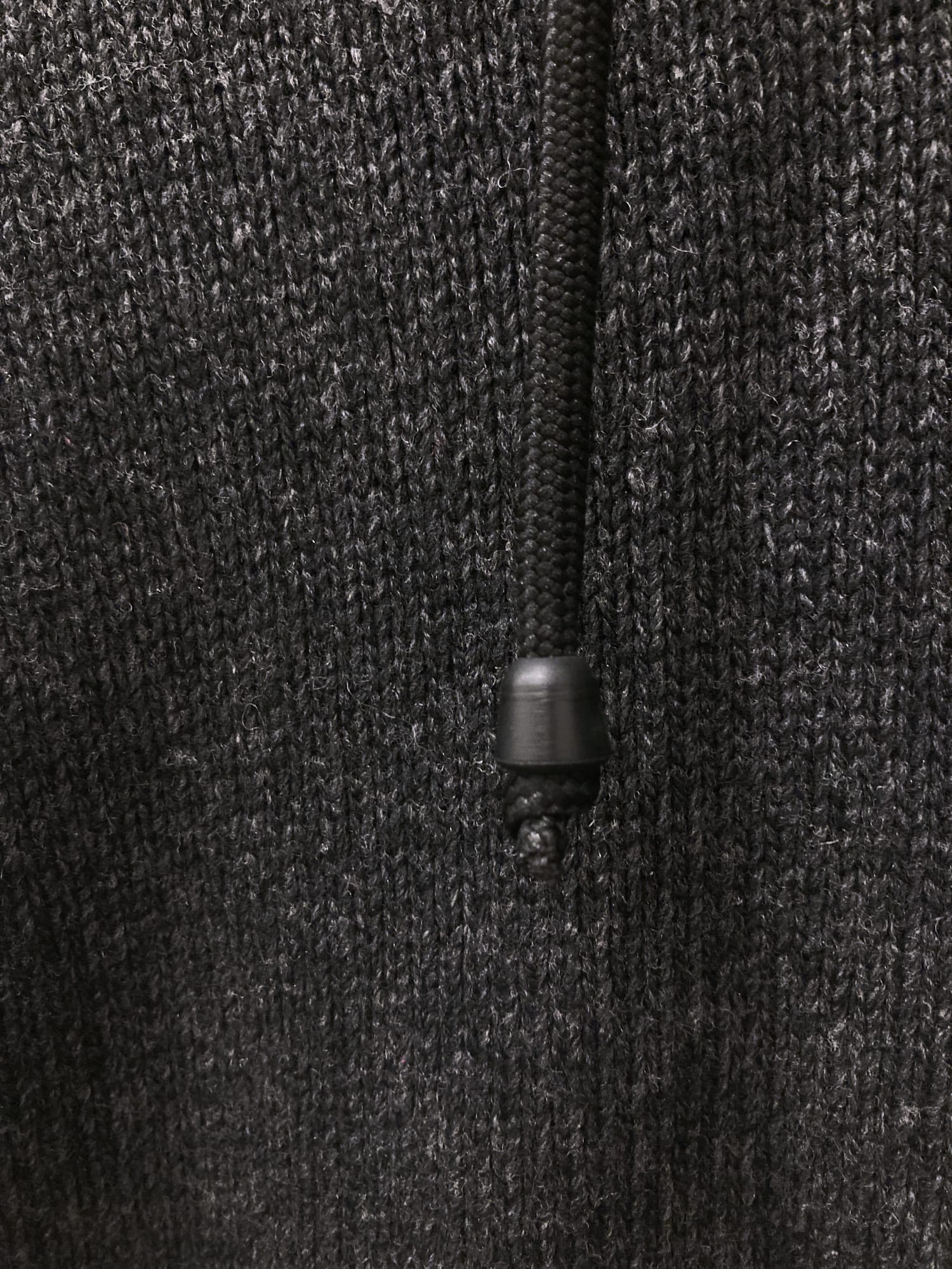 Dirk Bikkembergs 1990s 2000s grey wool layered knit hooded jacket - S