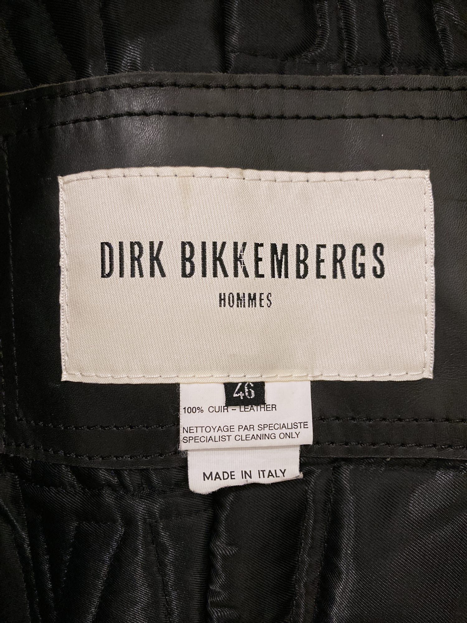 DIRK BIKKEMBERGS HOMMES 中綿 ジャケット 44 Black Men's shiny black down jacket | Bikkembergs