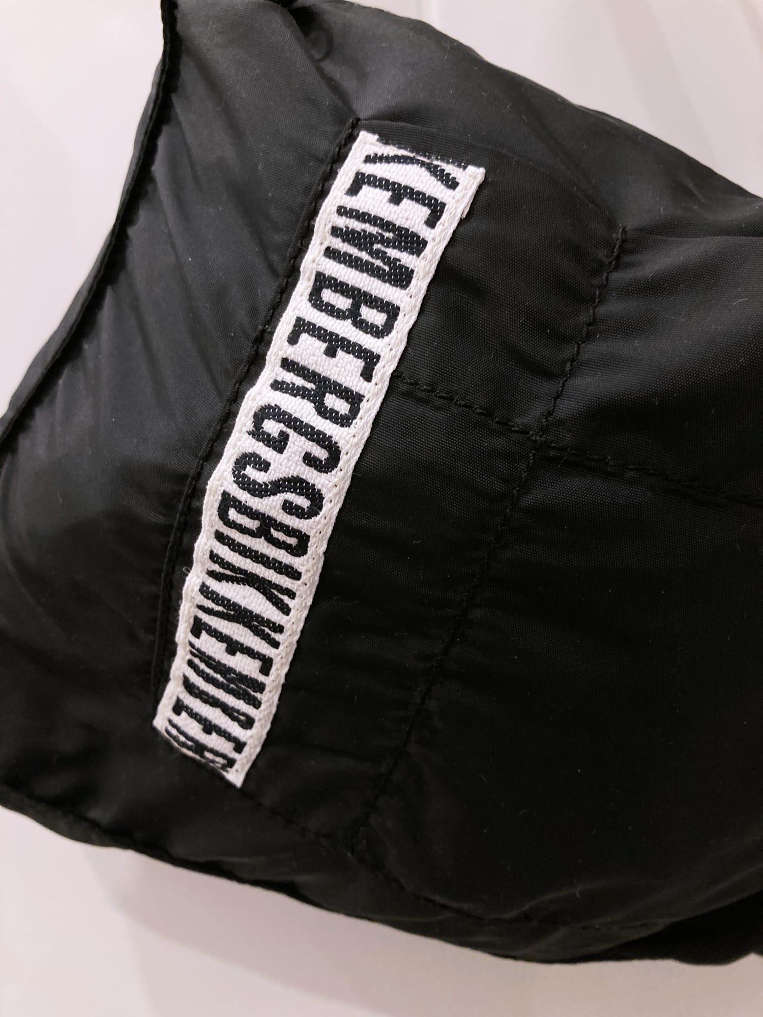 Dirk Bikkembergs 1990s 2000s packable nylon hooded logo windbreaker - M