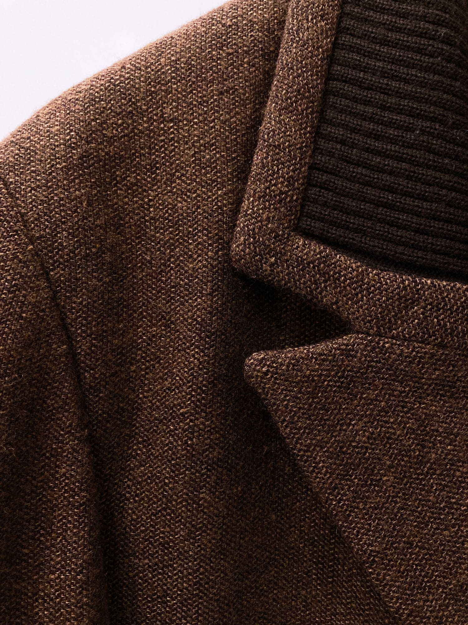 Dirk Bikkembergs Hommes 1980s brown wool four button blazer