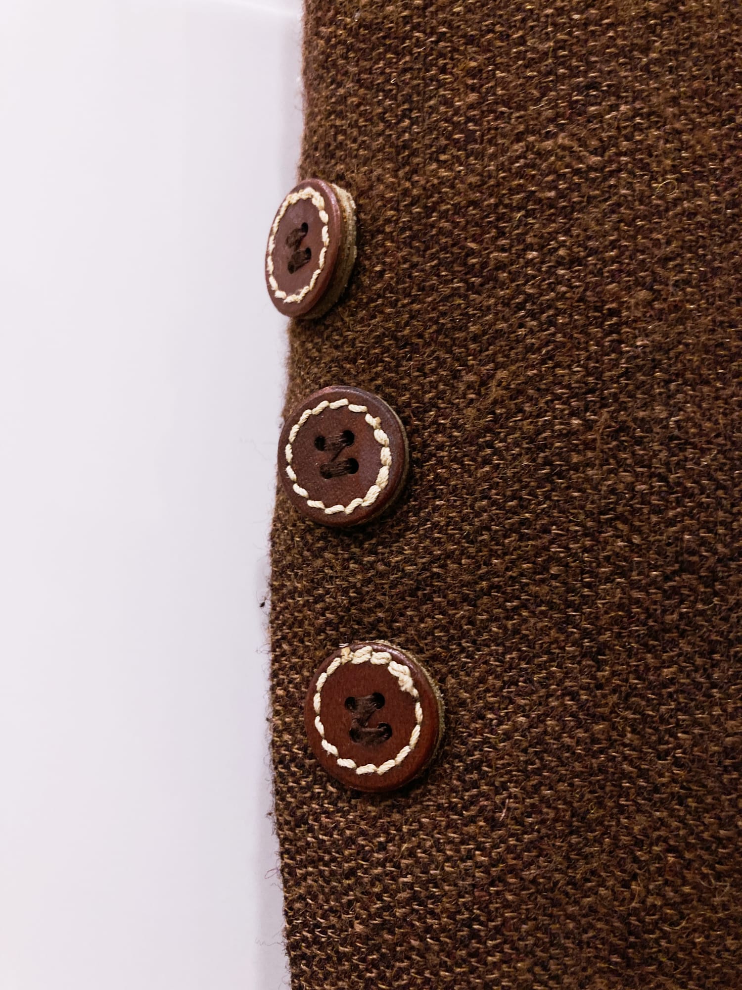 Dirk Bikkembergs Hommes 1980s brown wool four button blazer