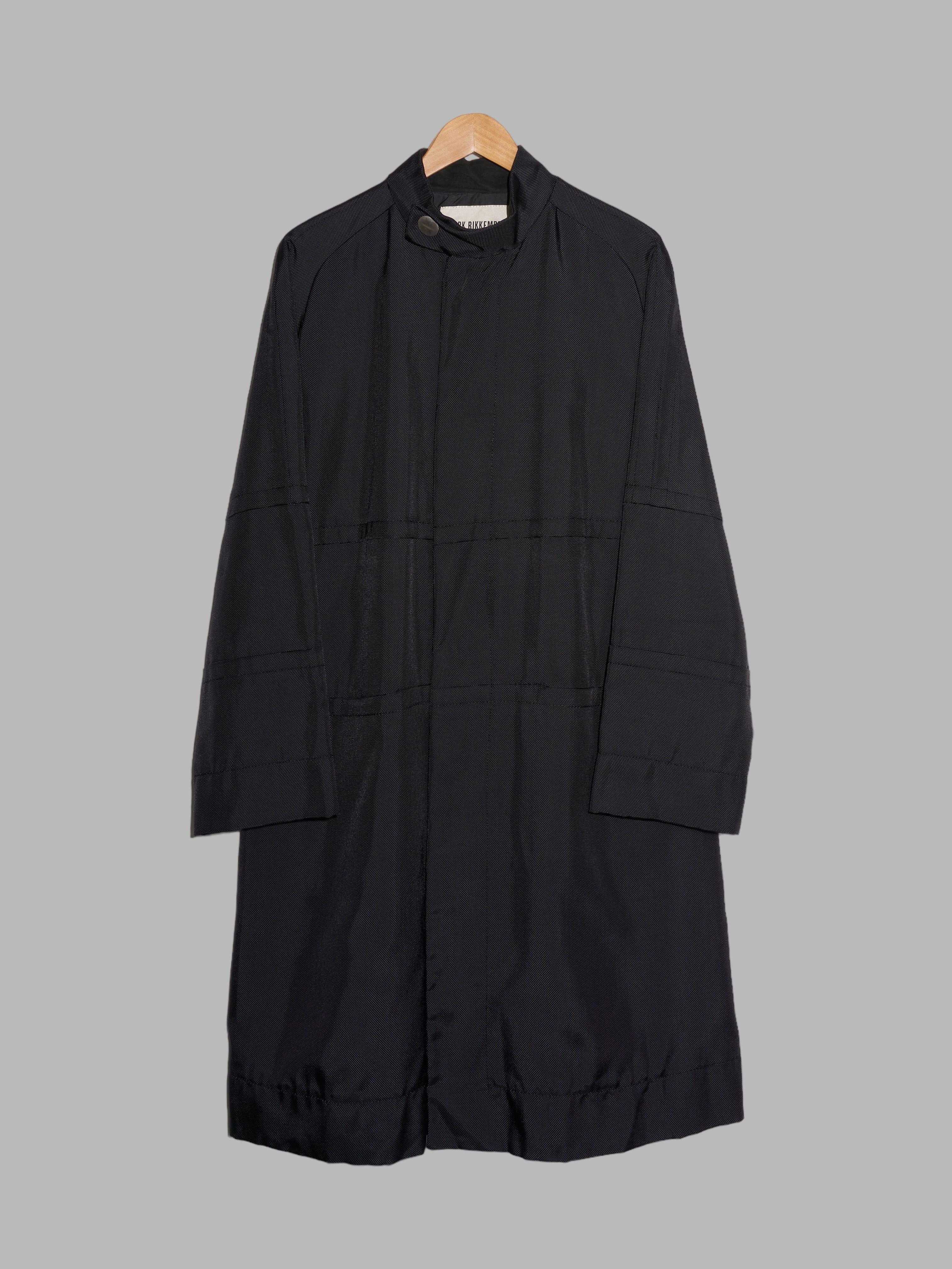 Dirk Bikkembergs Hommes 1990s black ballistic nylon snap button