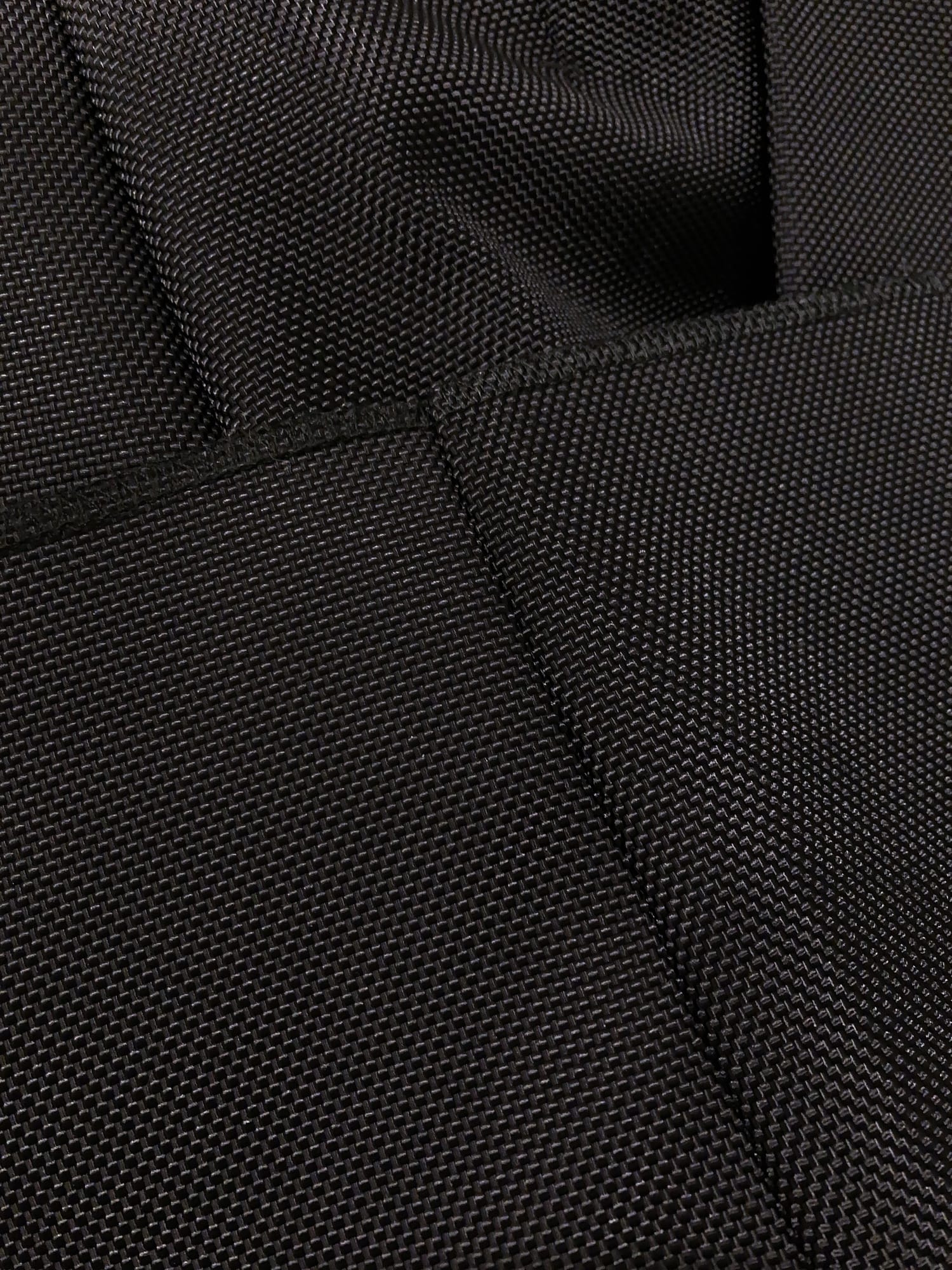 Dirk Bikkembergs Hommes Pour La Femme 90s black ballistic nylon pleated trousers