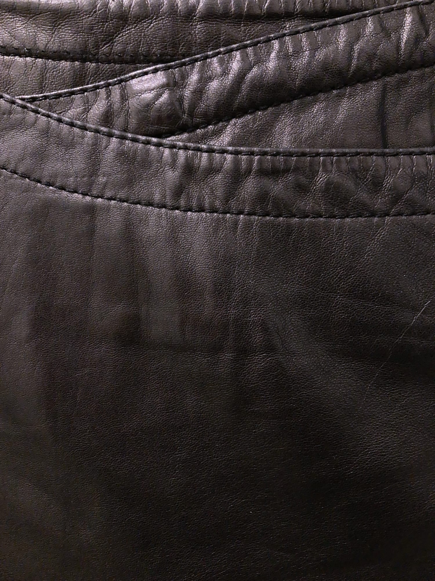 Dirk Bikkembergs 1990s 2000s black leather wrap skirt – Filter store
