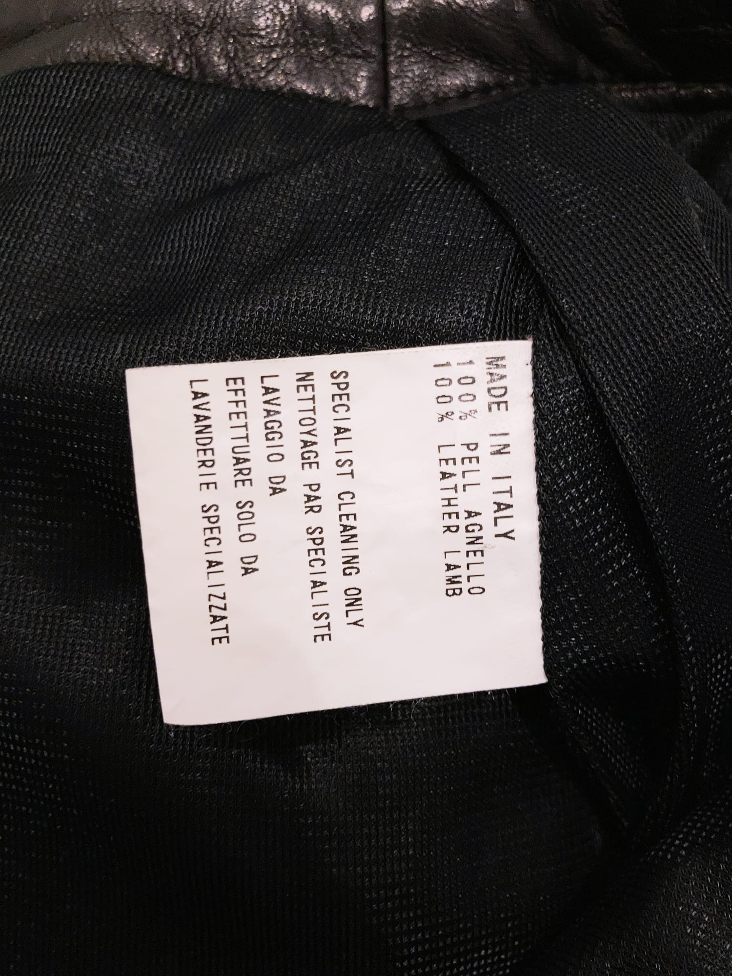 Dirk Bikkembergs 1990s 2000s black leather wrap skirt – Filter store