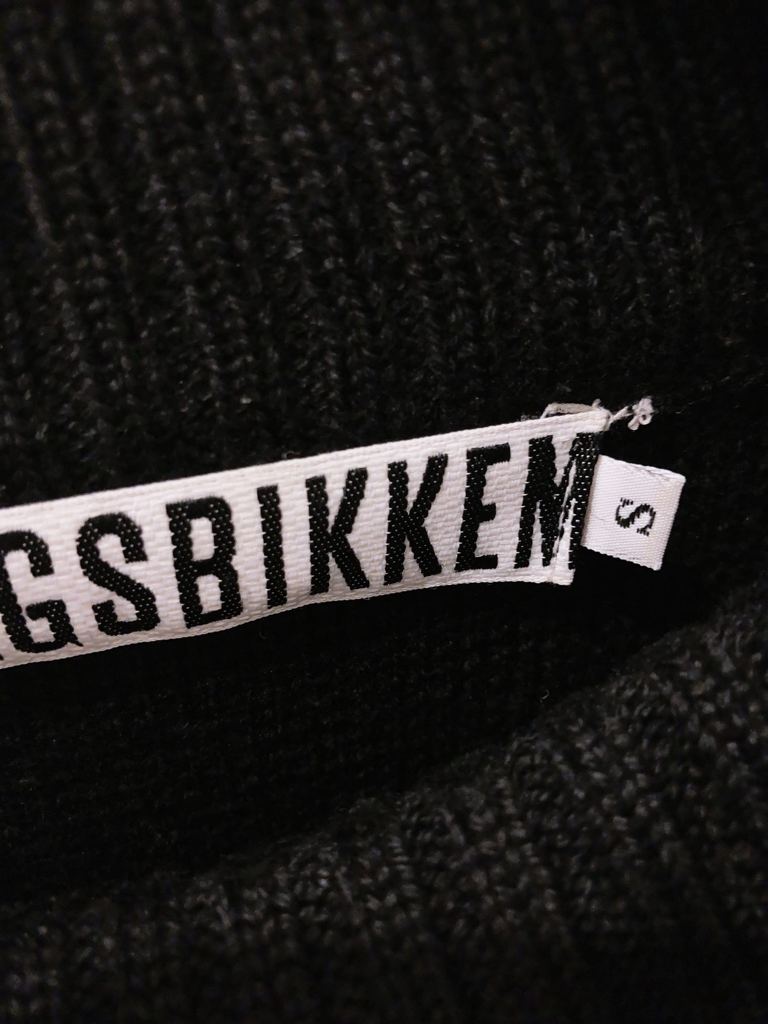 DIRK BIKKEMBERGS モックネックニット Vintage Dirk Bikkembergs 00s Wool Knit Sweater Zip Men Size XL