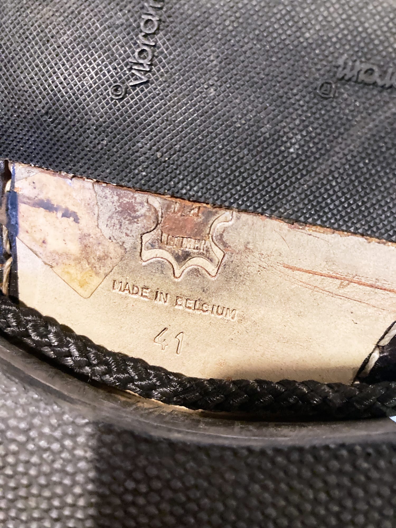 Dirk Bikkembergs 1990s black leather steel heel mountaineering boots - EU 41