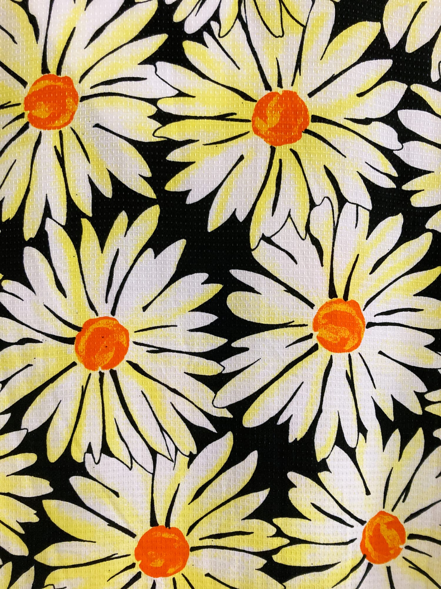 Byblos Blu 1990s yellow and black sunflower print shirt