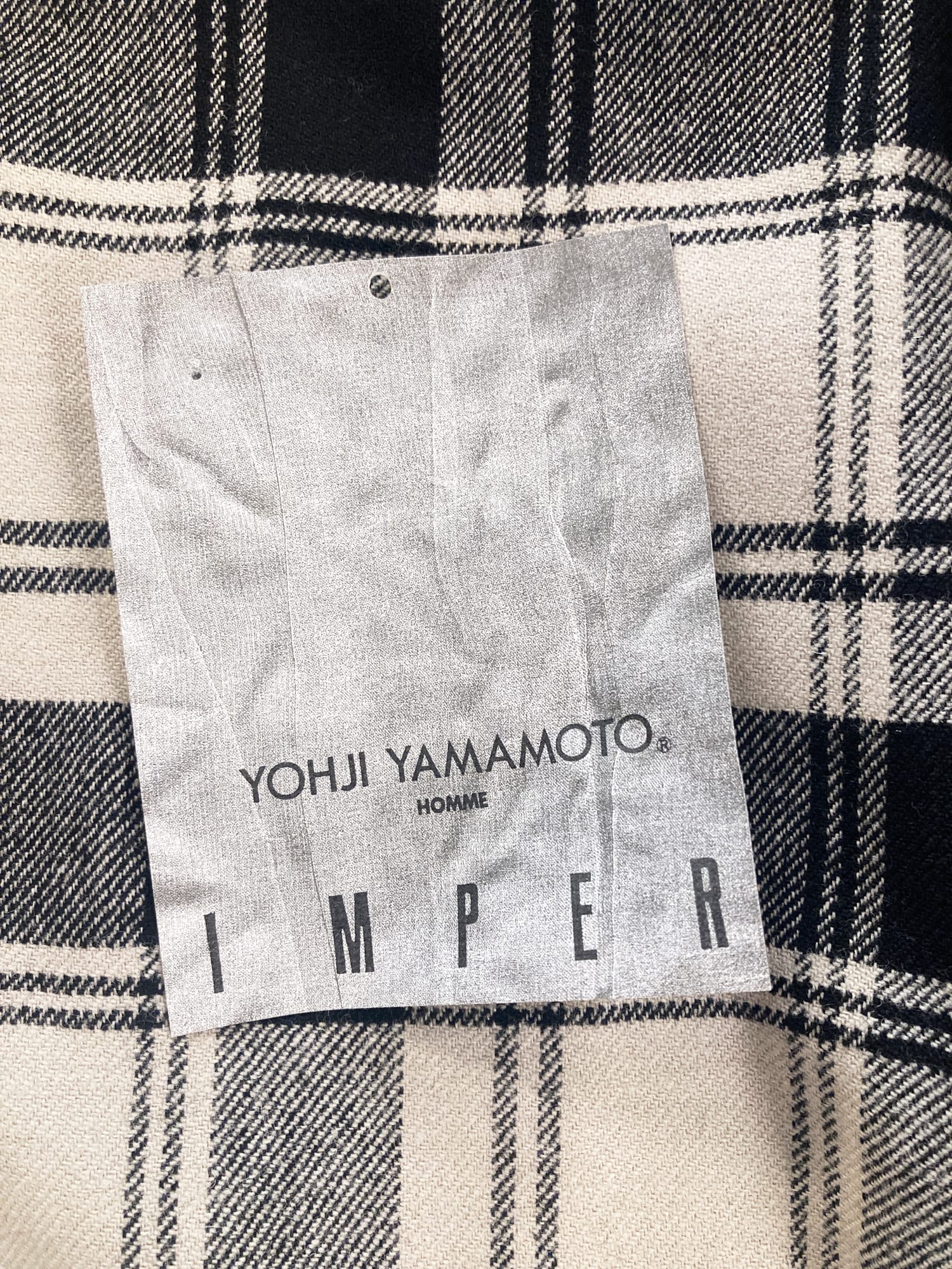 Yohji Yamamoto Impermeable Homme 1980s beige cotton raincoat