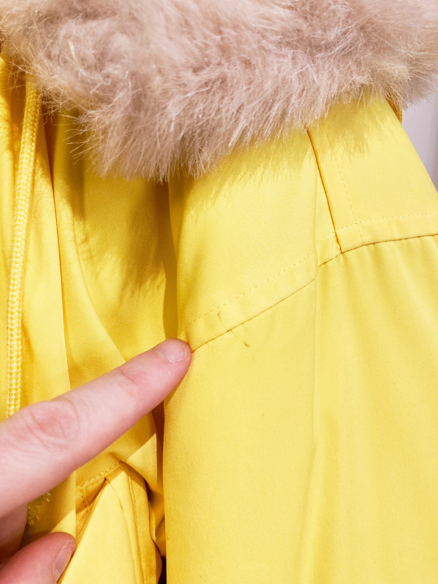 Jean-Charles de Castelbajac Sport 1990s padded yellow ski jacket 