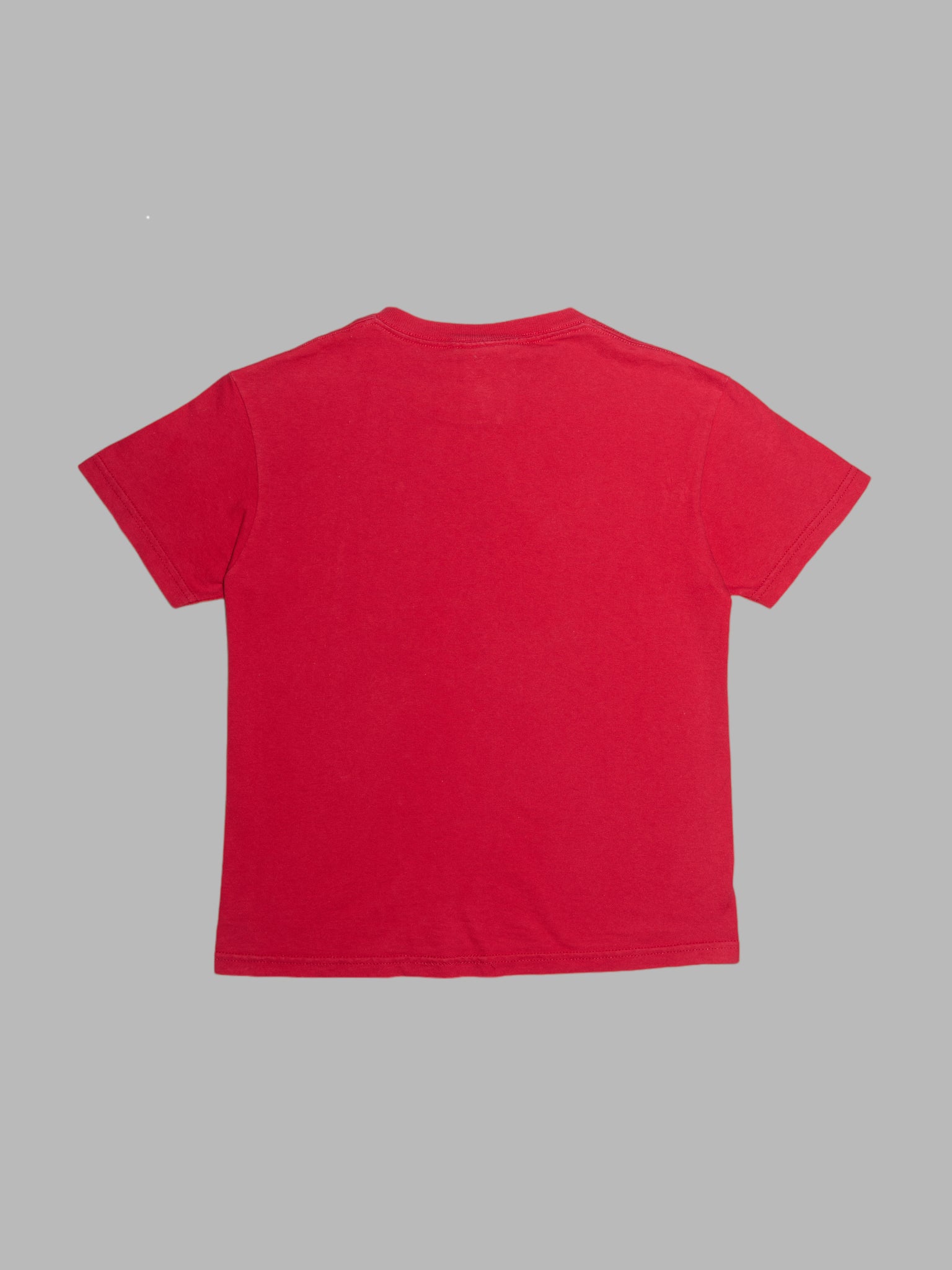 X-Girl Kim Gordon Daisy von Furth 1990s red cotton face graphic logo baby tee