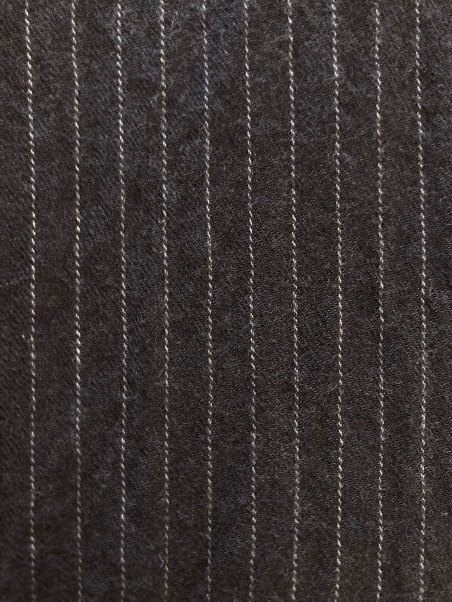 Vintage Cantarelli striped brown wool scarf