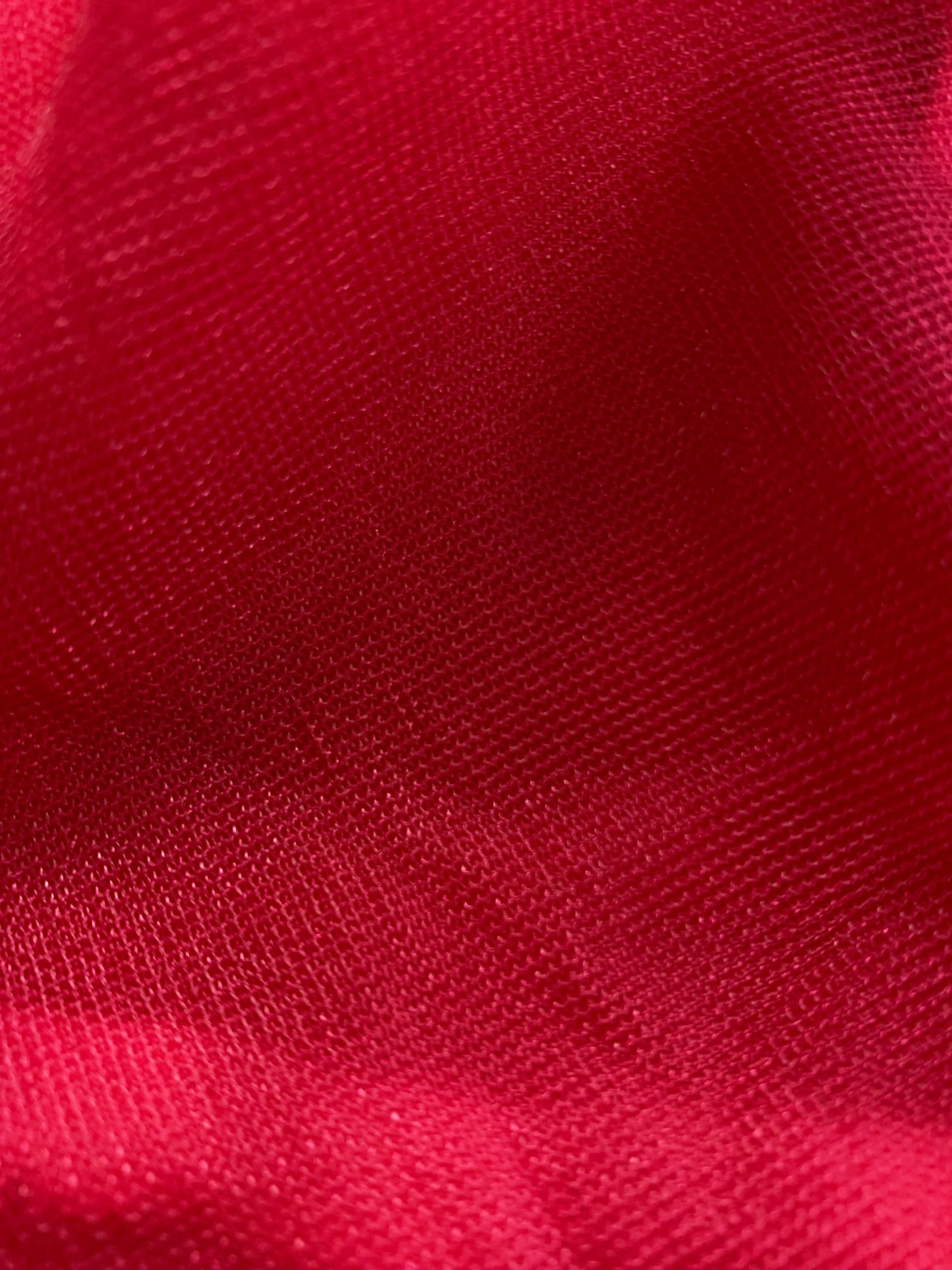 Junya Watanabe spring 1996 purple wool knit t-shirt with sheer pink nylon back
