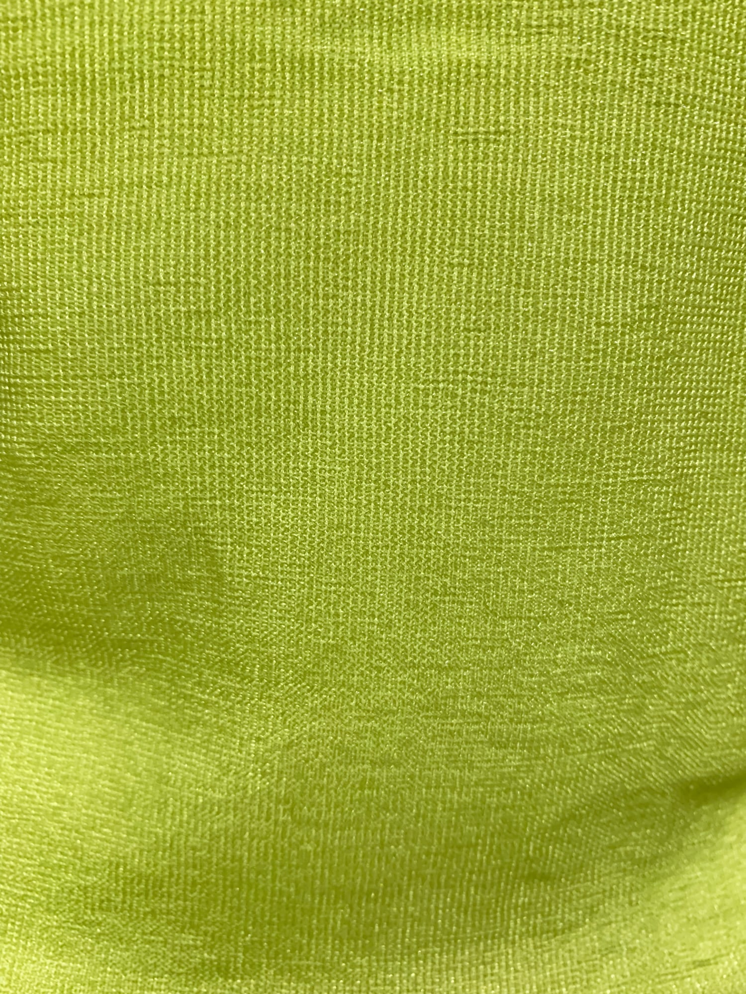 Junya Watanabe spring 1996 grey wool knit t-shirt with sheer green nylon back