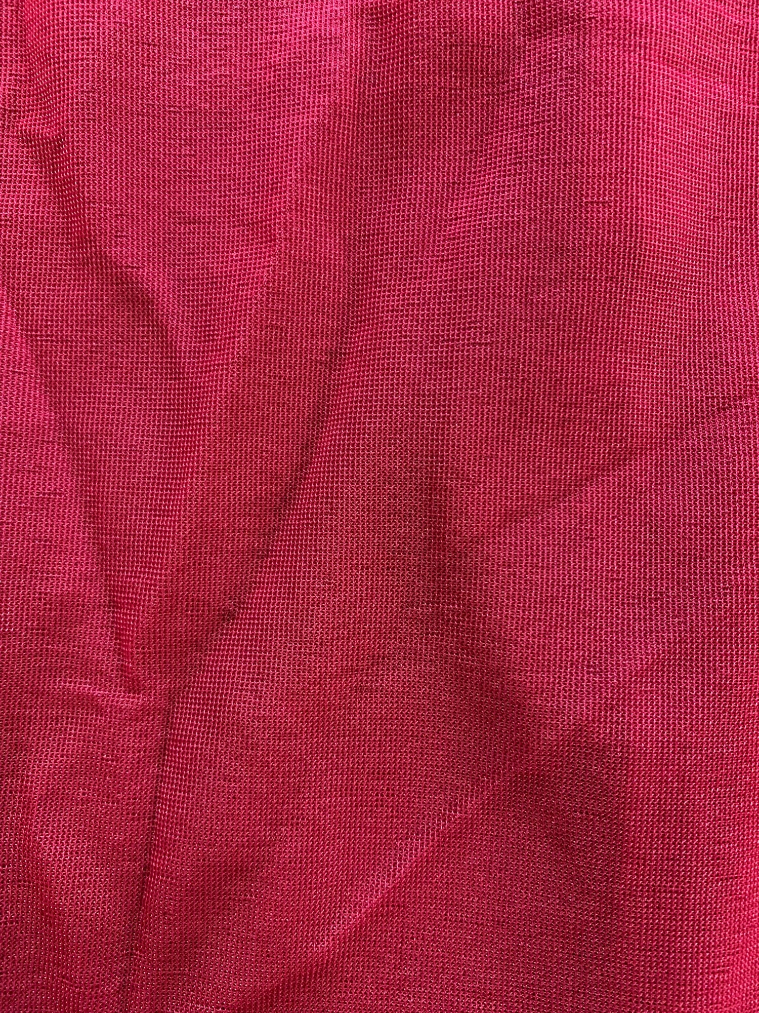 Junya Watanabe spring 1996 purple wool knit cardigan with sheer pink nylon back