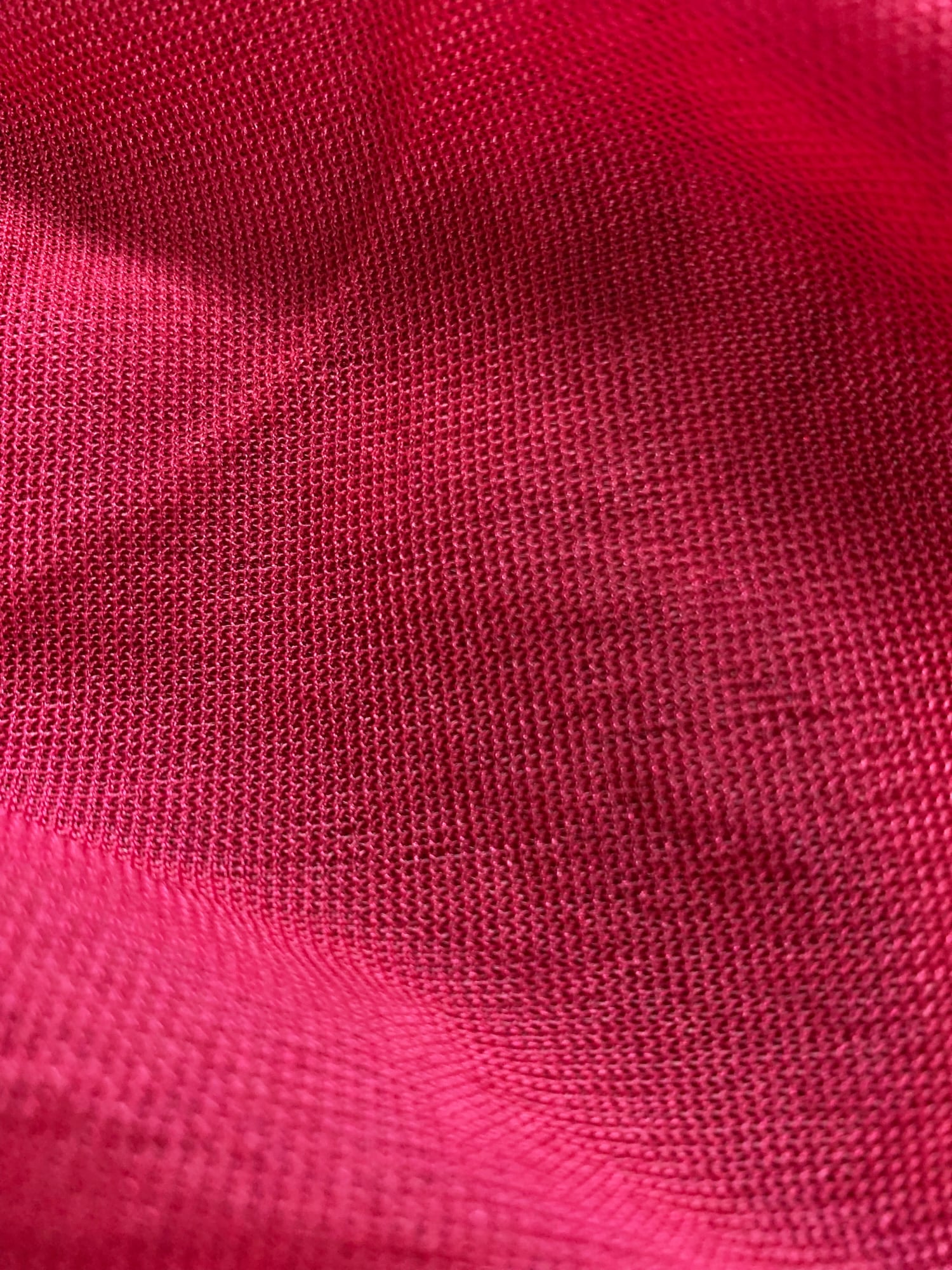 Junya Watanabe spring 1996 purple wool knit cardigan with sheer pink nylon back