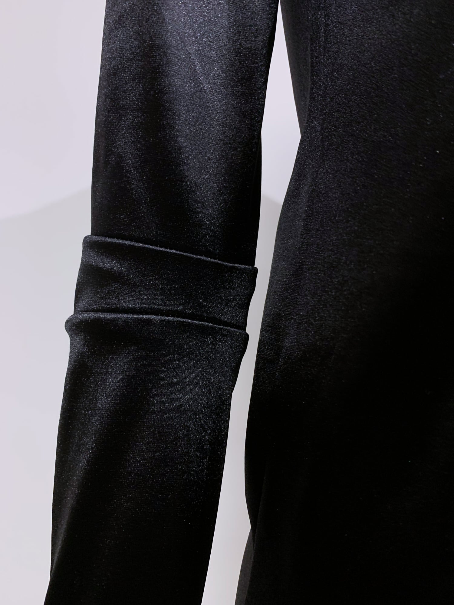 junya watanabe トップス　AW1995 Junya Watanabe winter 1995 glossy black nylon anatomical