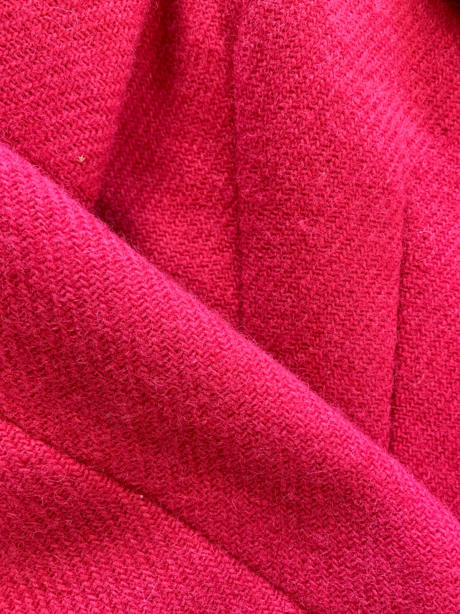 Tricot Comme des Garcons Junya Watanabe winter 1995 pink wool one button jacket