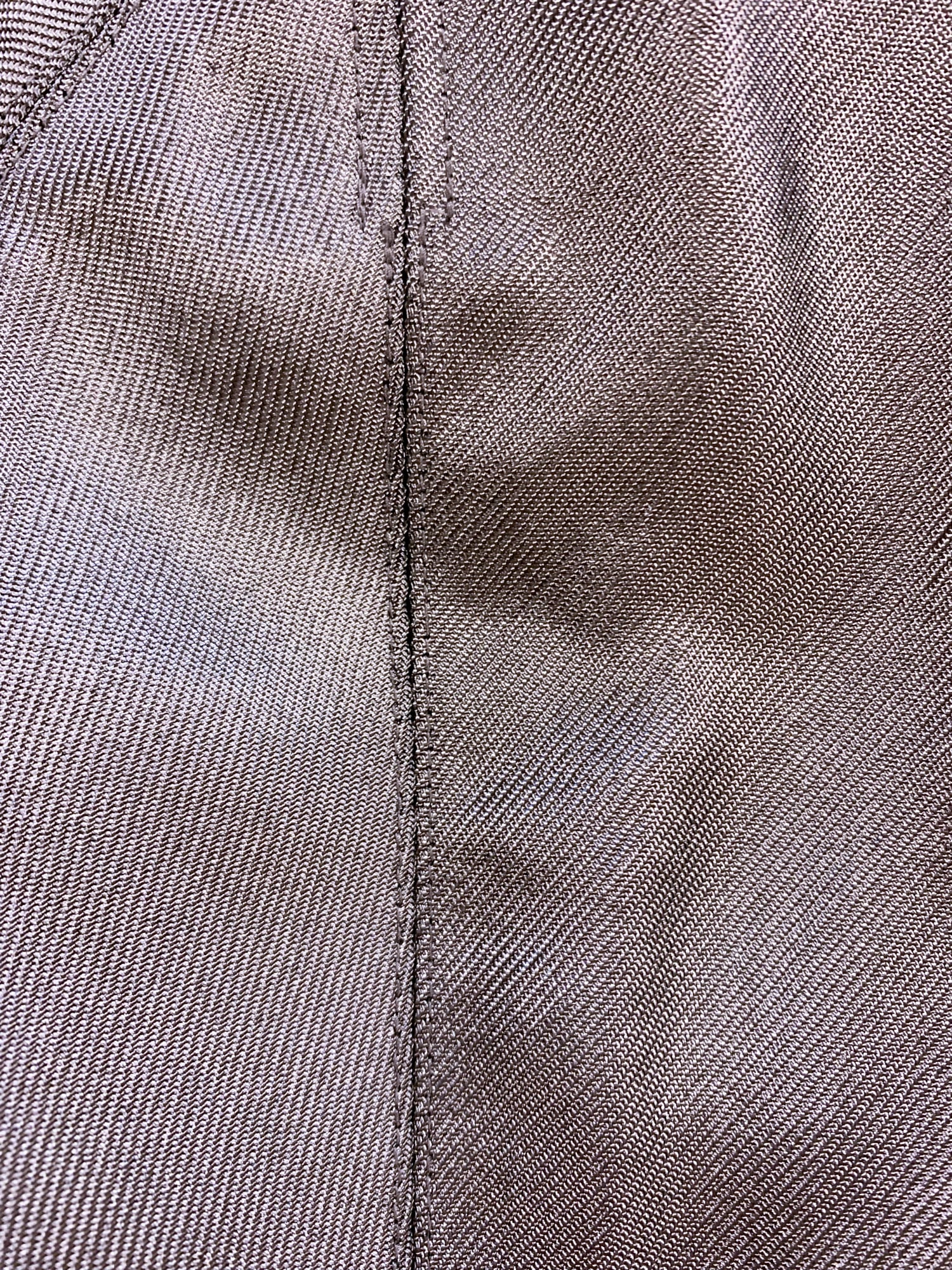 Junya Watanabe winter 1995 cropped silver panelled jacket with faux fur collar