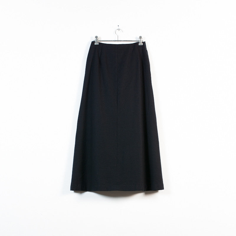 wool patchwork skirt