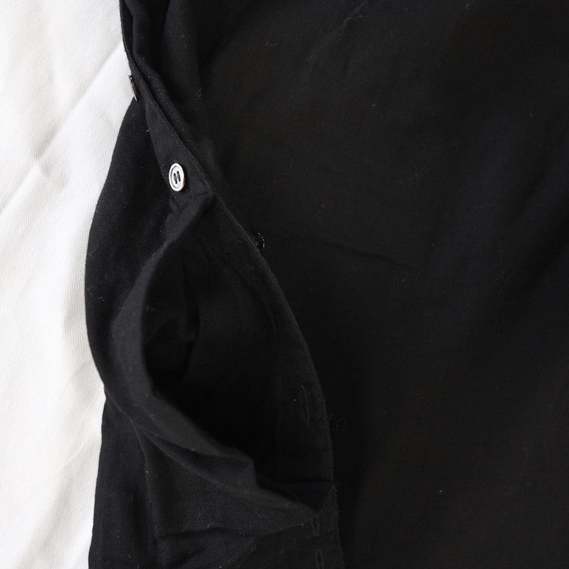 asymmetrical pocket blouse