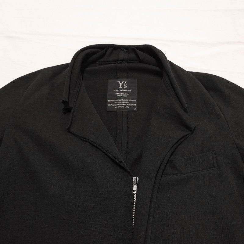 Rare Beauty Wise Yohji Yamamoto Raw Edge Jersey Jacket | eBay
