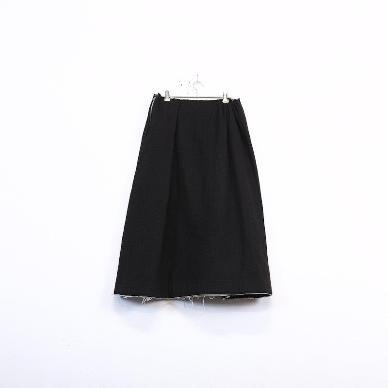 reversible A-line skirt