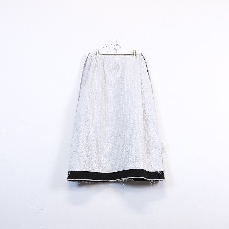 reversible A-line skirt
