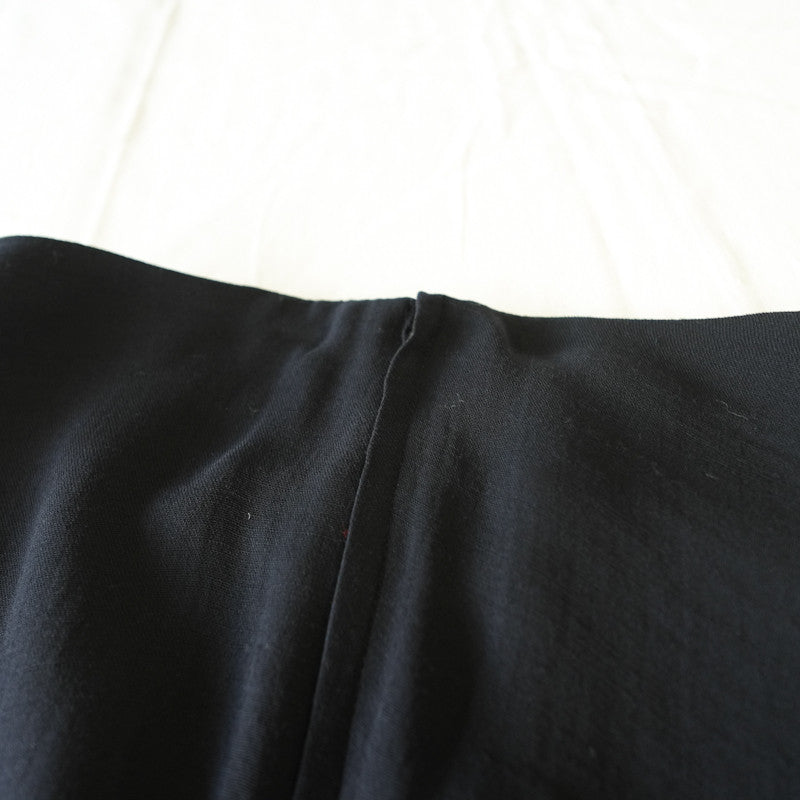 flared maxi skirt