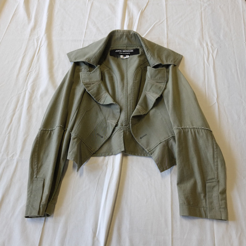reconstructed military jacket