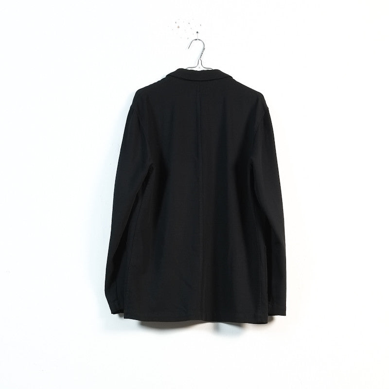unlined three button blazer