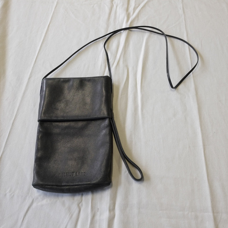 narrow strap shoulder bag