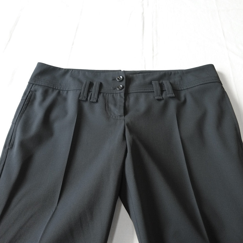 seam detail trousers