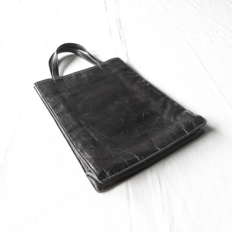 leather tote hand bag