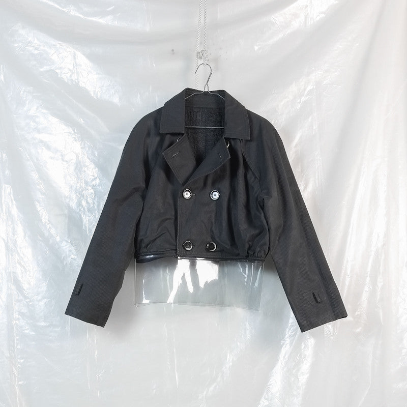 removable plastic peacoat