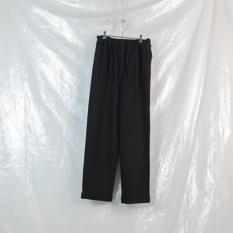 elasticated drawstring trousers
