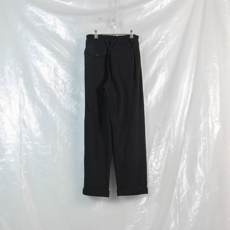 elasticated drawstring trousers