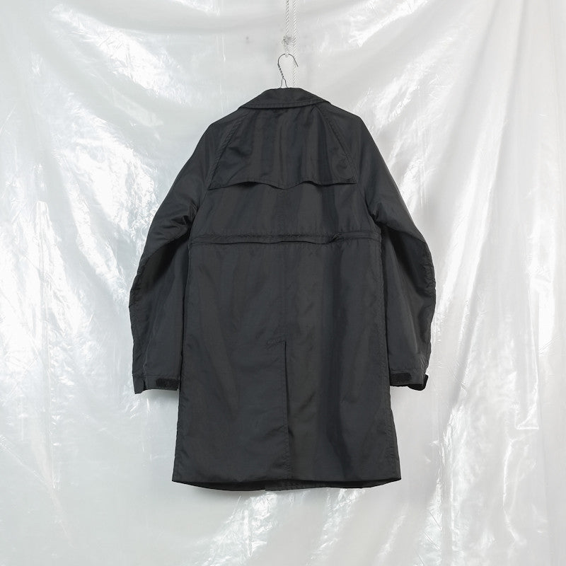 Comme des Garcons Homme Plus AW 2005 mesh lined trench – Filter store