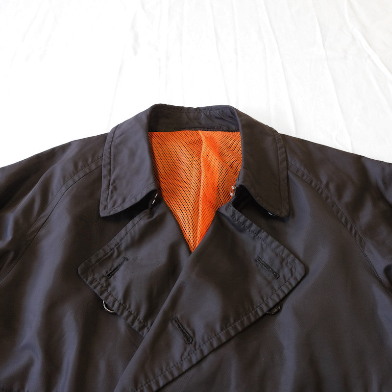 Comme des Garcons Homme Plus AW 2005 mesh lined trench – Filter store