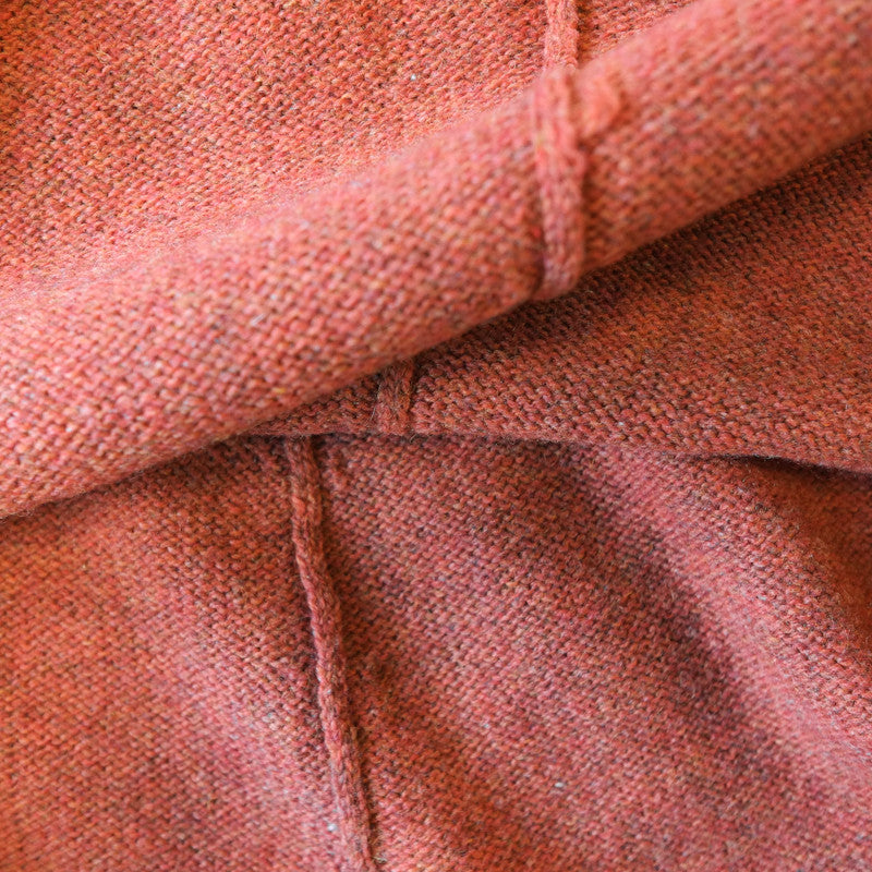 heavy knit sleeveless dress
