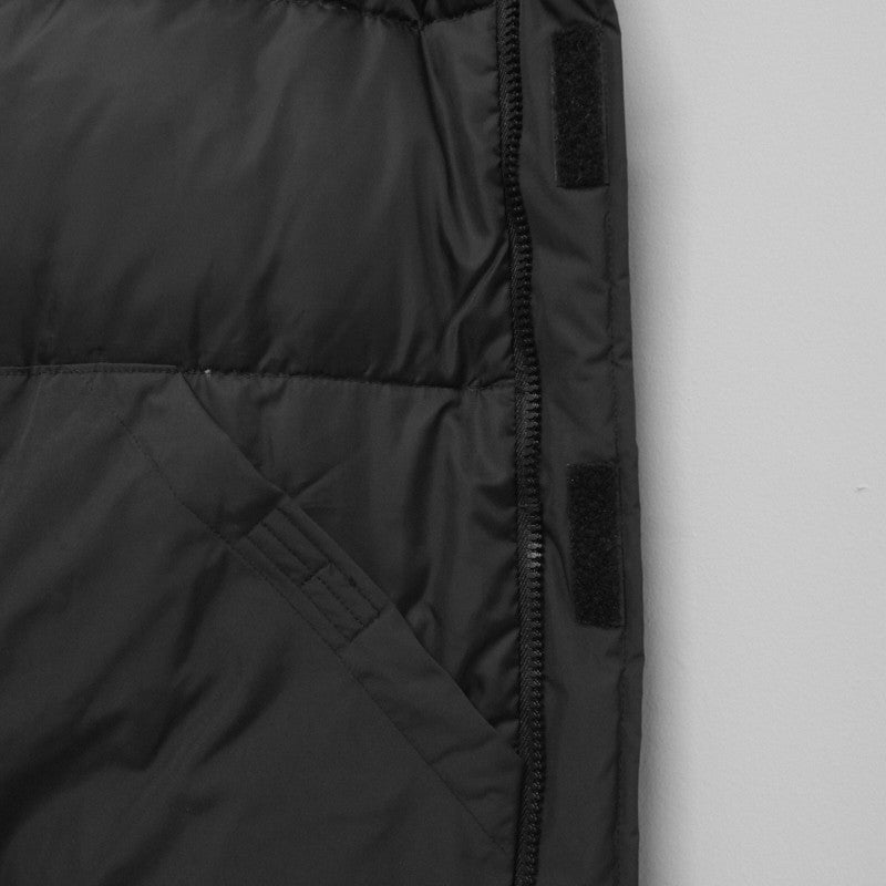 high neck hooded down jacket